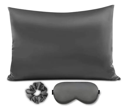 Elegant Silk-Effect Pillowcase