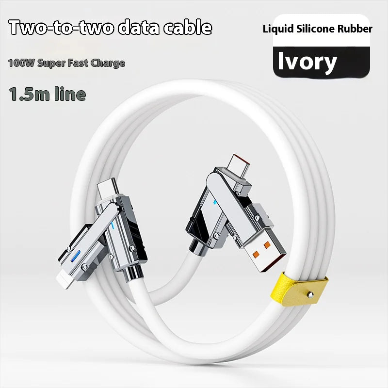 4-in-1 Fast Charging Data Cable