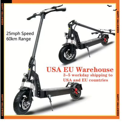 Double Shock Absorber Scooter