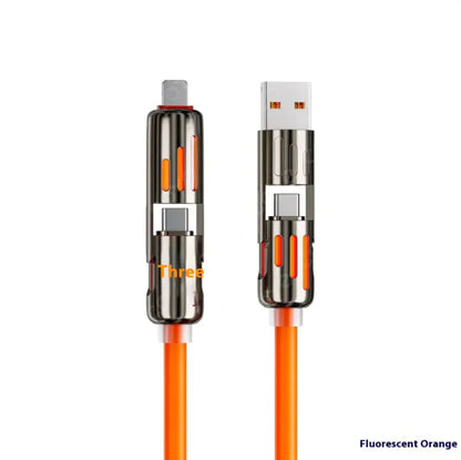 4-in-1 Fast Charge Data Cable – 240W