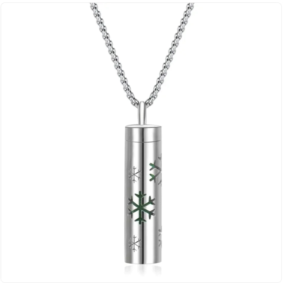 316L Stainless Steel Perfume Oil Diffuser Necklace