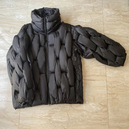 Woven Warm Plus-Size Puffer