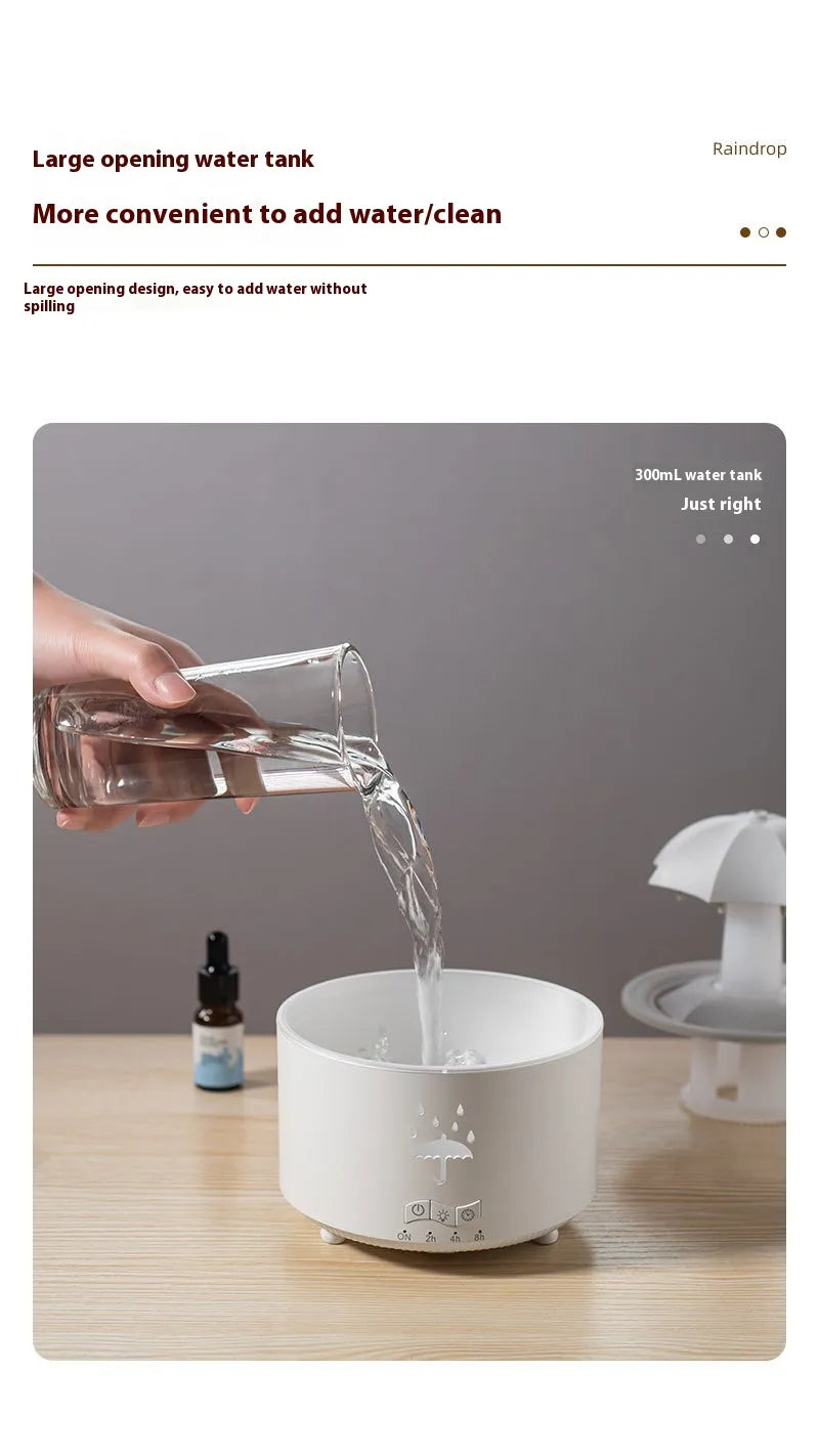 Humidificador de aromaterapia Raindrop