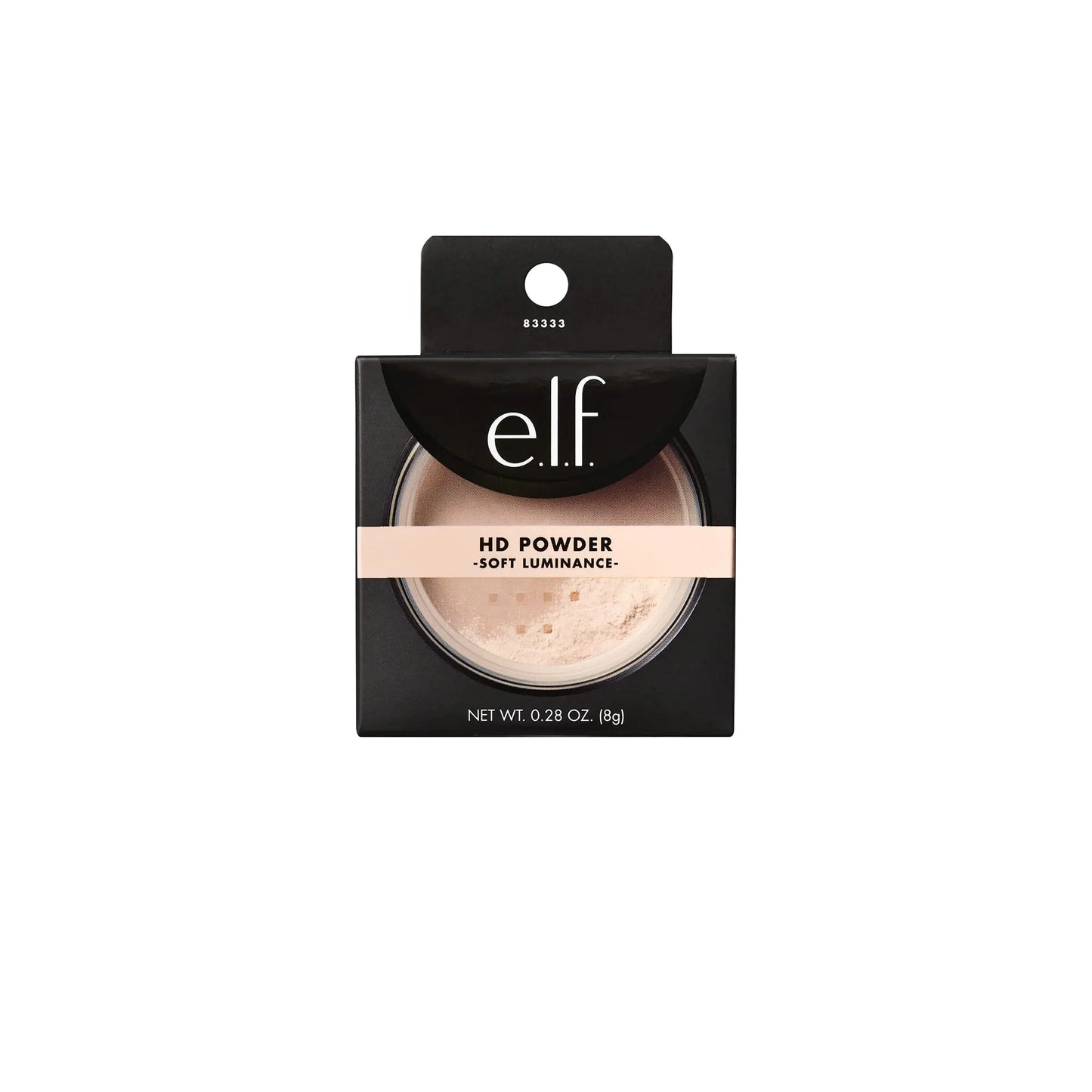 elf High Definition Powder, løst pulver, lett, langvarig, skaper myk fokuseffekt, maskerer fine linjer og ufullkommenheter, 0,28 Oz, myk luminans 0,28 unse (pakke med 1)